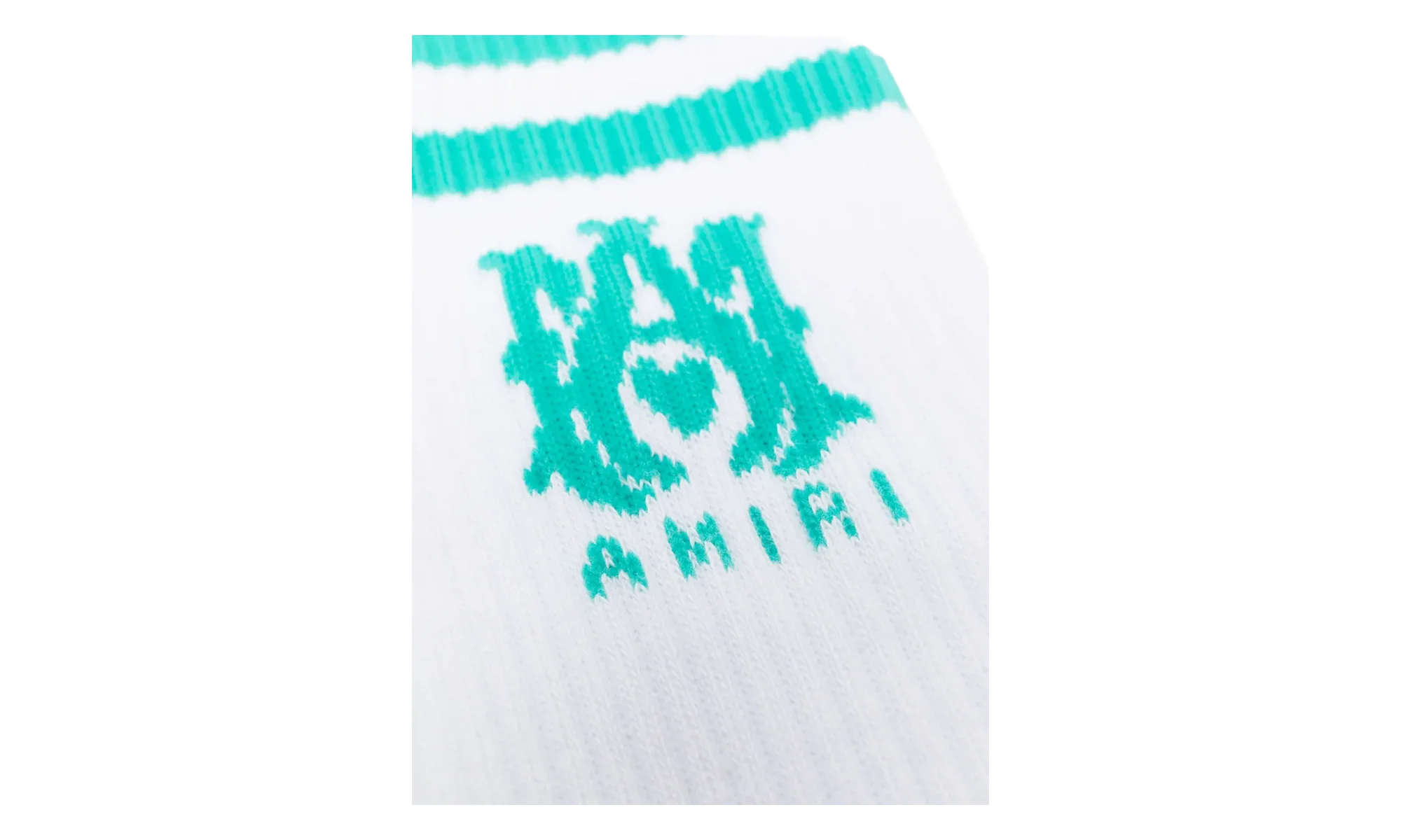 Tube Sock "White / Aqua" PF23MHR002 517 WHIT