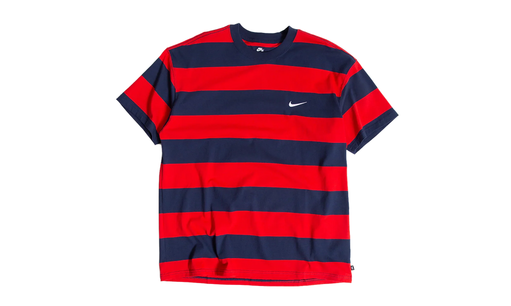 SB Striped Tee "University Red" FB8150 657