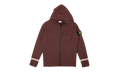 Knit Wool Blend Zip-Up Hoodie "Wine Purple" 95 STI 1017