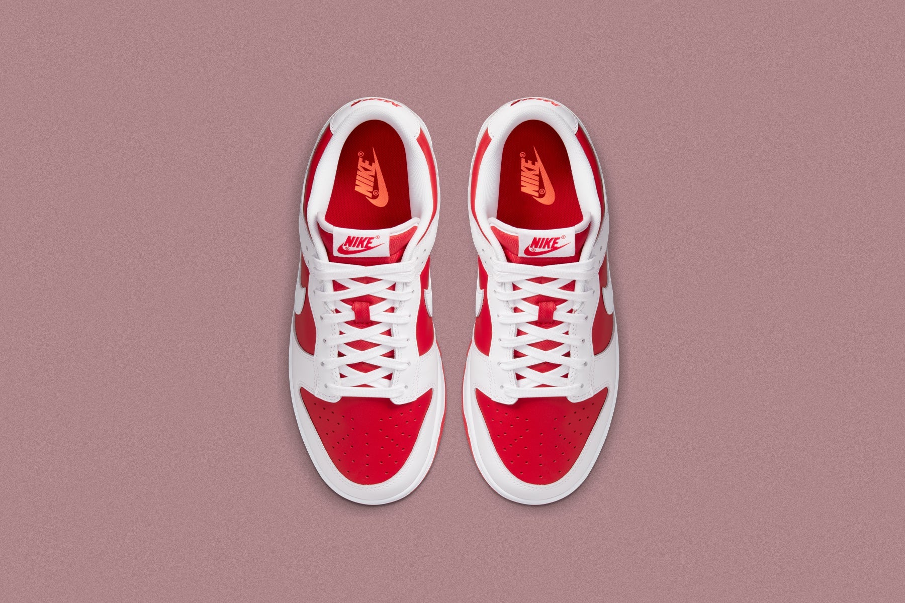 Dunk Low Retro 'Championship' - University Red/White