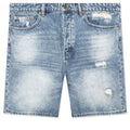 Berry Wide Denim Short Vintage Med Blue