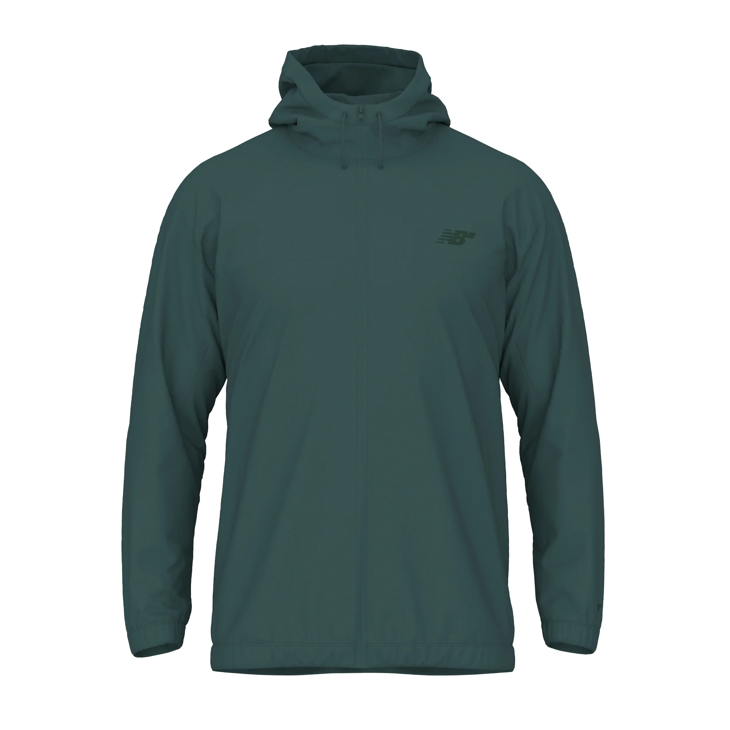 New Balance Numeric Woven Full Zip Jacket New Spruce