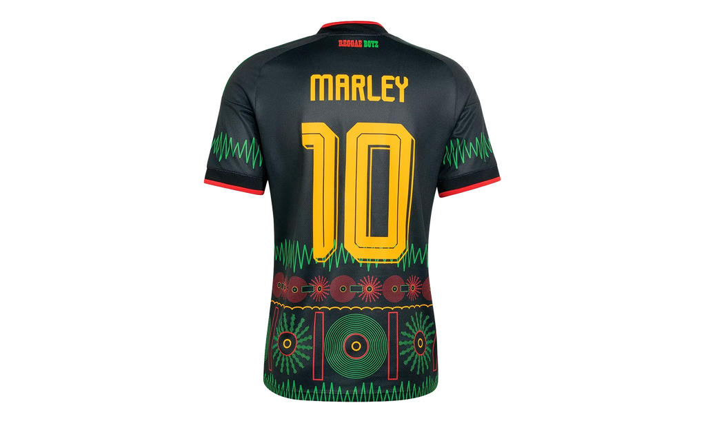 Soccer Jamaica 26 x Bob Marley Away Jersey "Black" KD1149