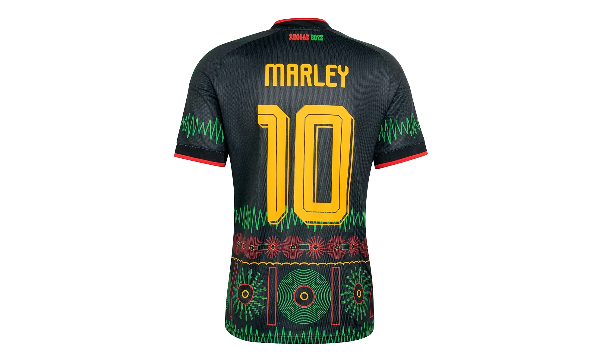 Soccer Jamaica 26 x Bob Marley Away Jersey "Black" KD1149