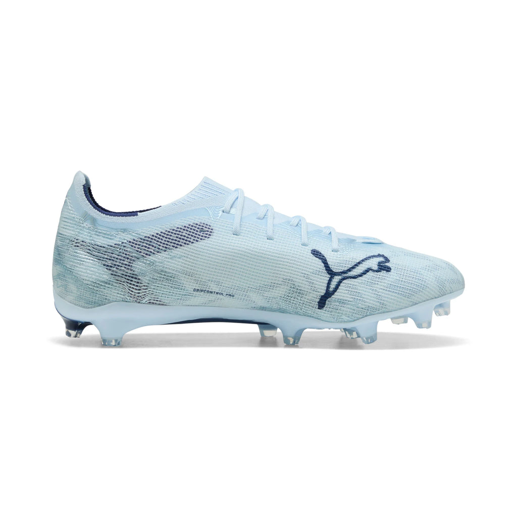 PUMA Ultra 6 Pro FG AG Firm Ground Artificial Ground Mens Soccer Cleats Icy Blue White