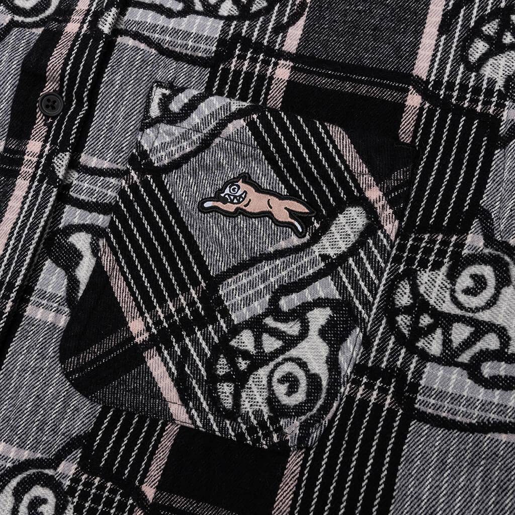 Good Time L S Woven Black