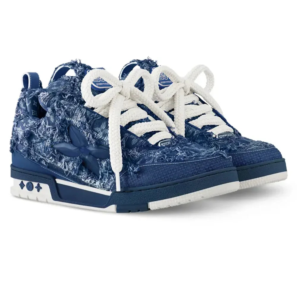 Louis Vuitton LV Skate Sneaker Blue Denim
