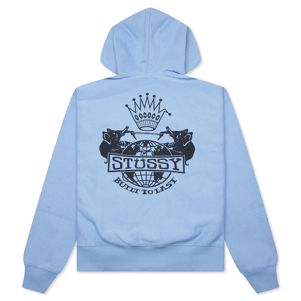 Built To Last Zip Hoodie Slate