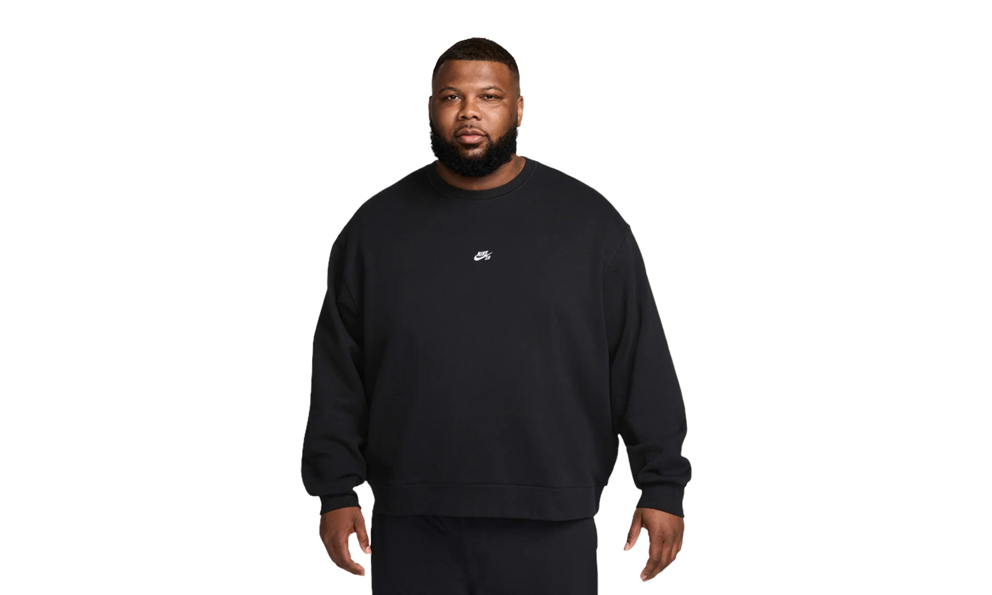 SB Fleece Skate Crewneck Sweatshirt "Black / White" FV7353 010