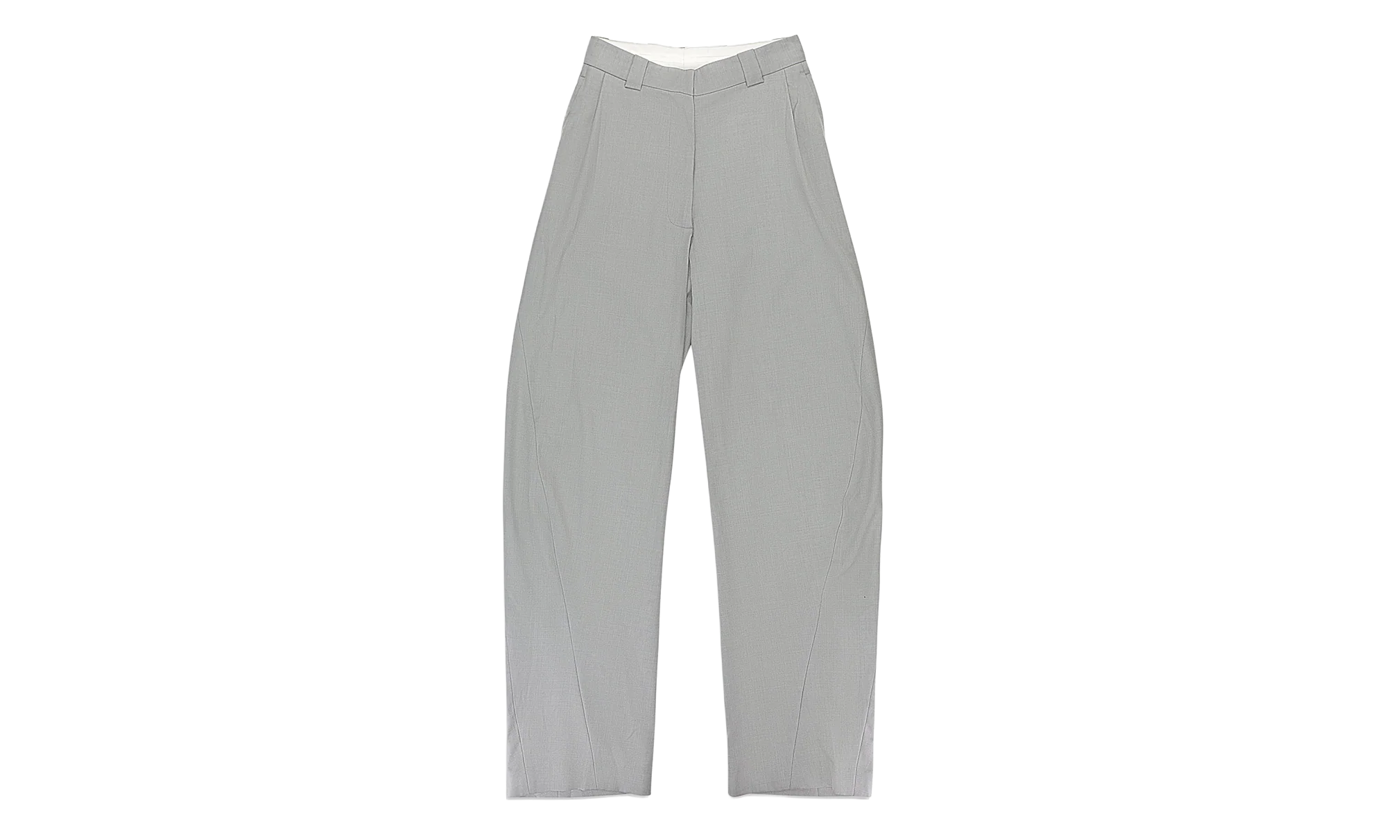 ALCOHOLE GRANDPA WORN TAILORED TROUSERS "Grey" 95 OCY 1190