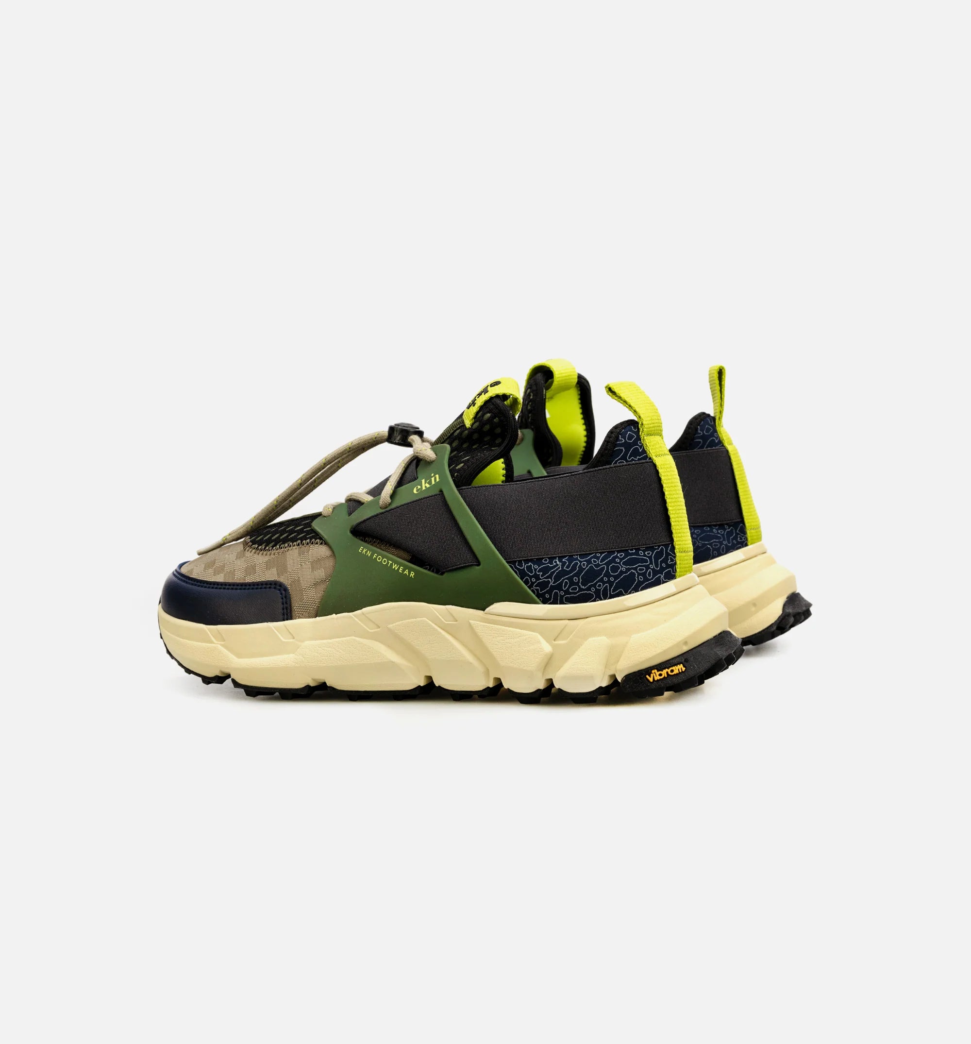 Liana Aloe Mens Lifestyle Shoe Black Green
