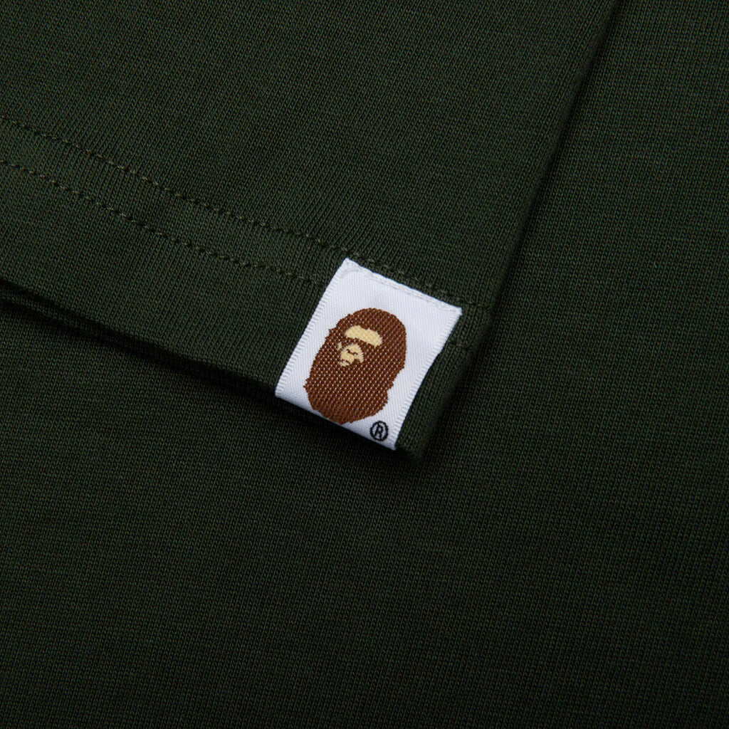 Bape College Graphic Tee Green