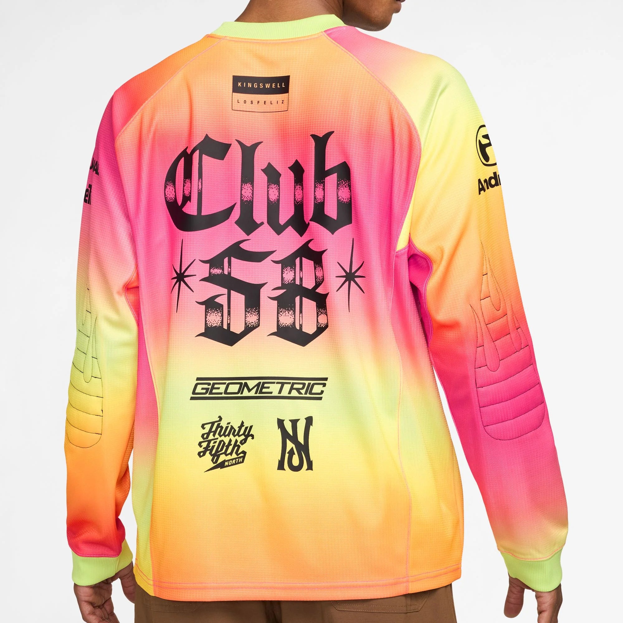 Nike SB Club 58 Long Sleeve Skate Top Hyper Pink