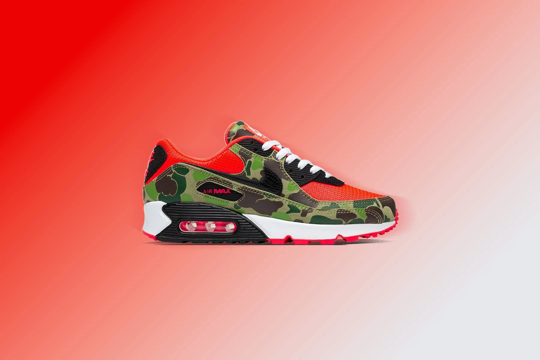 Air Max 90 Reverse Duck Camo Infrared Black
