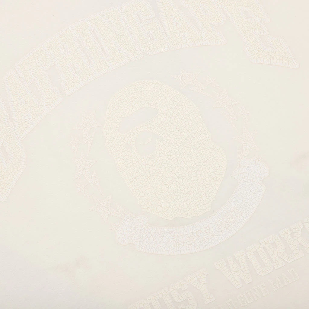 Bathing Ape Relaxed Fit Tee Ivory