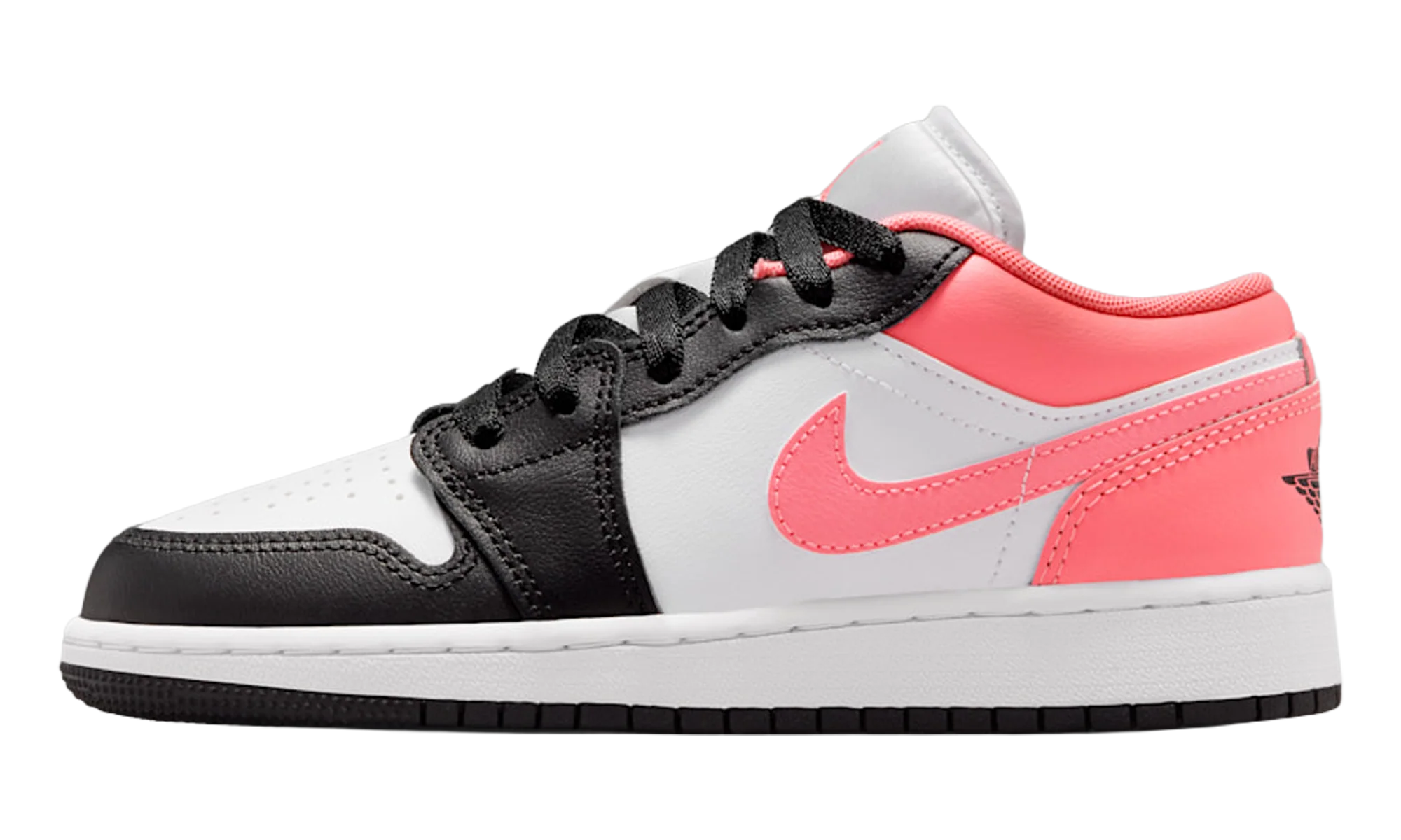 Air Jordan 1 Low GS "Black Pink Gaze" 553560 025