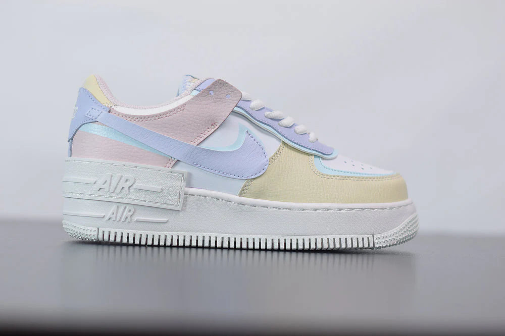Nike Air Force 1 Shadow White Glacier Blue Ghost