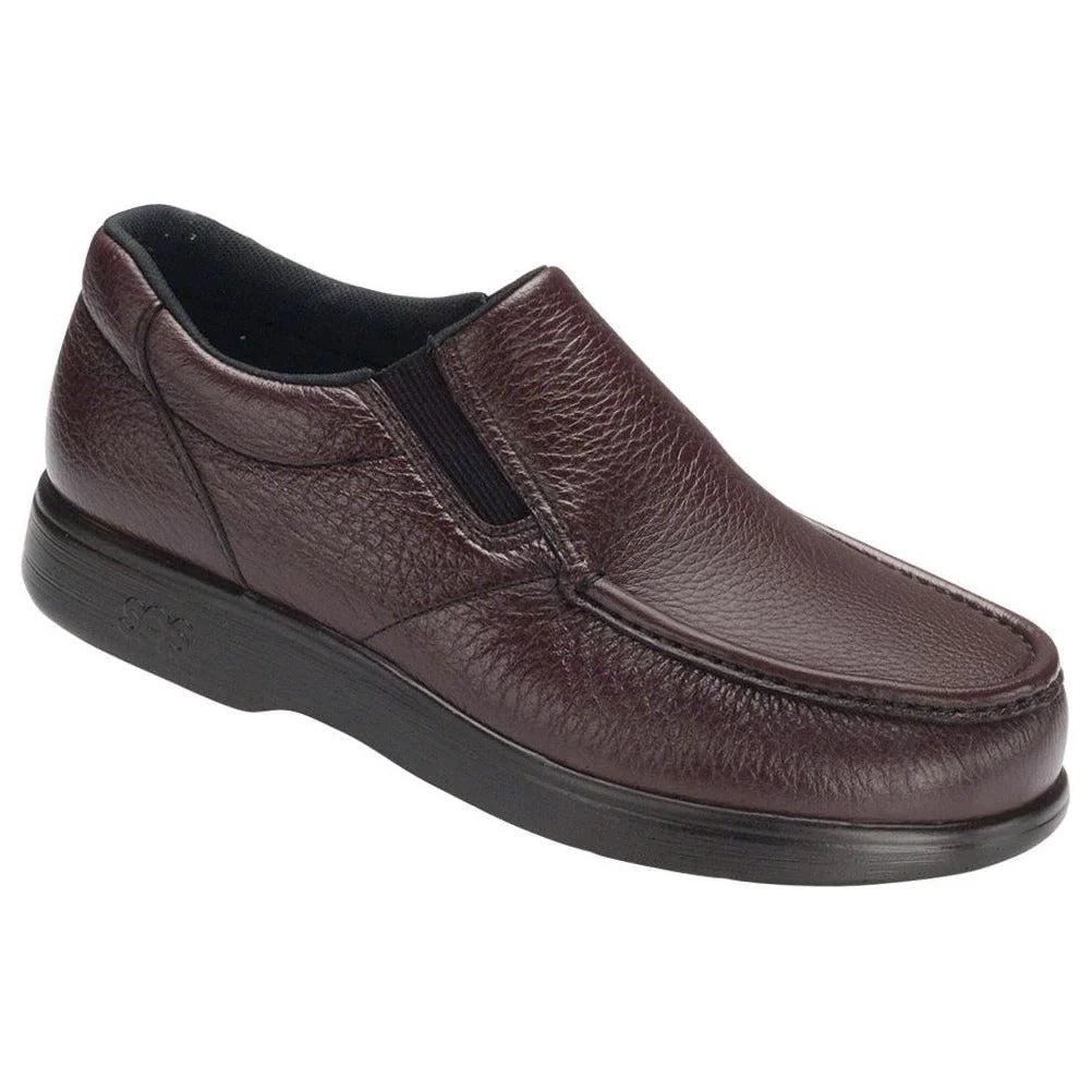 Men's Side Gore Slip On in Cordovan
