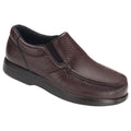 Men's Side Gore Slip On in Cordovan