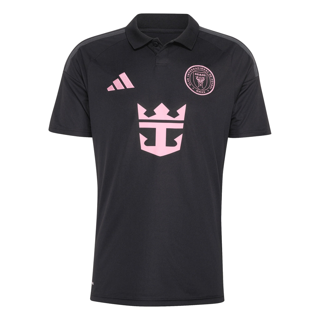 adidas Inter Miami CF Away Messi Mens Soccer Jersey 26 27 Black Pink