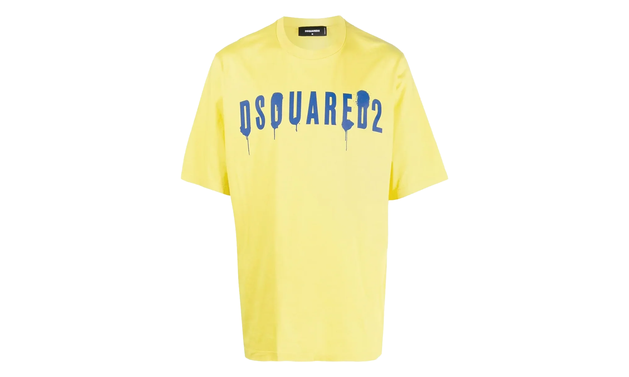 Logo Print Crewneck T-Shirt "Yellow" S71GD1282S22427172