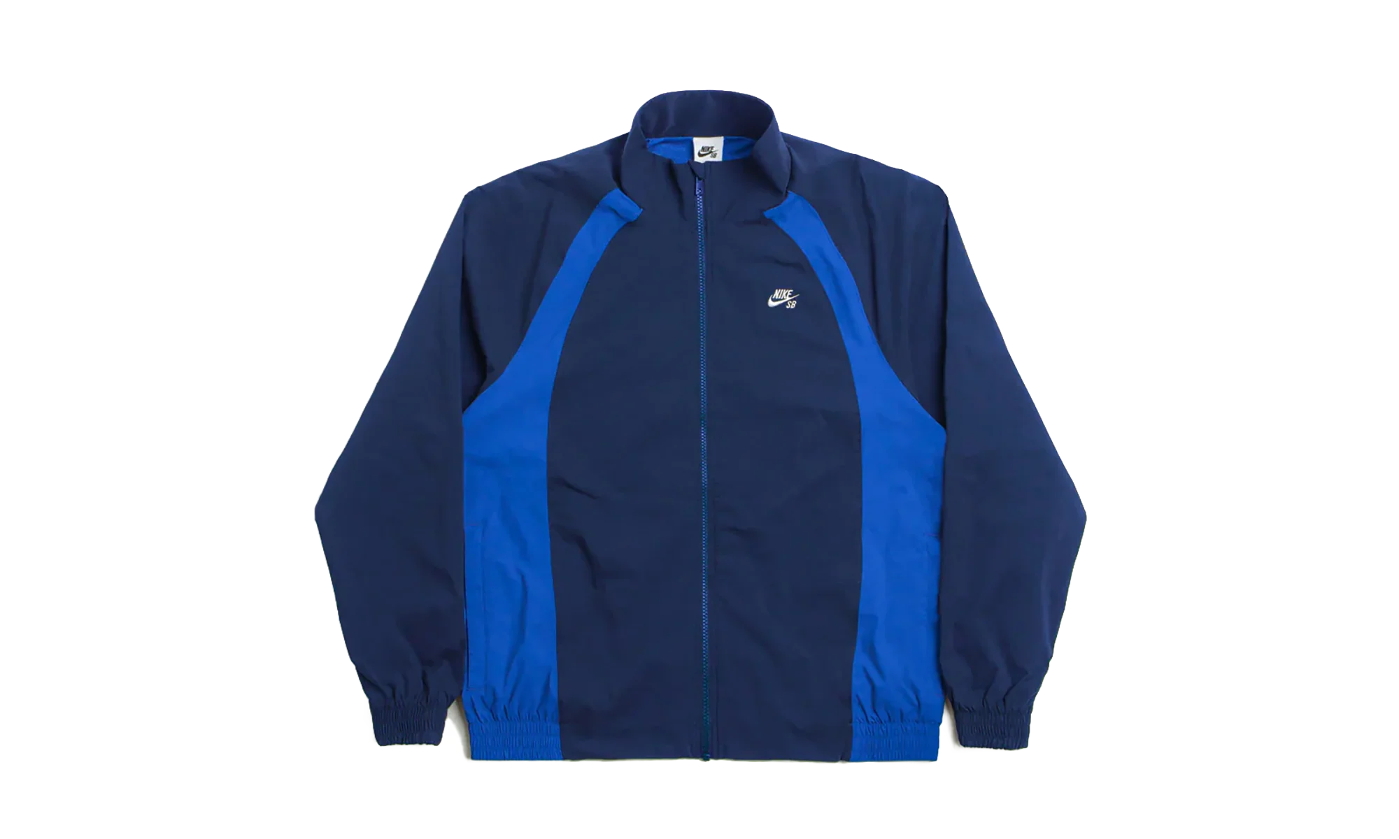 SB Full-Zip Woven Skate Jacket "Blue Void / Game Royal / White" HJ2910 492