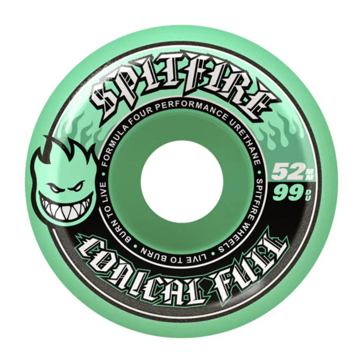 Spitfire F4 Colored Conical Full 99D Wheel