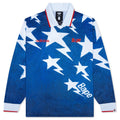 Adidas x BAPE L S Star Jersey Medium Blue Denim