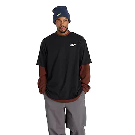New Balance Numeric Small Logo Tee Black