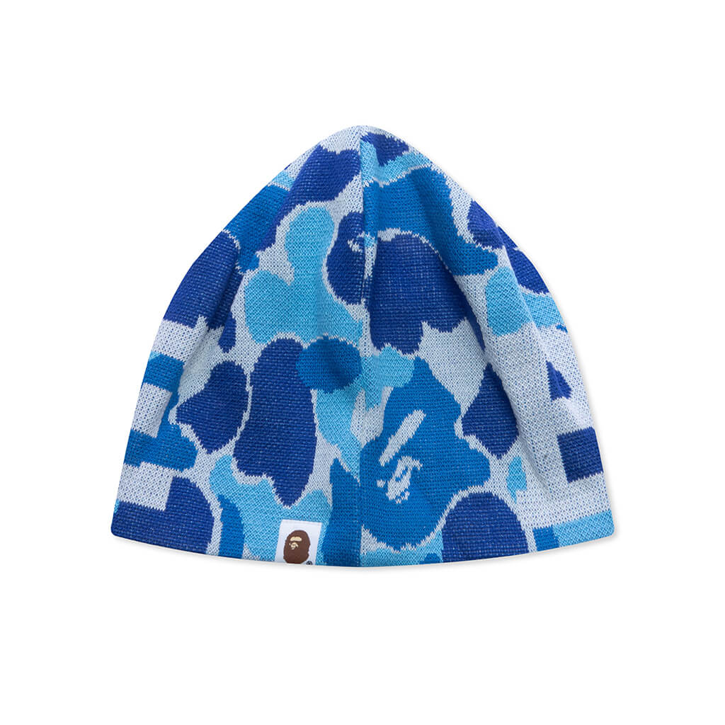 ABC Camo Knit Cap Blue