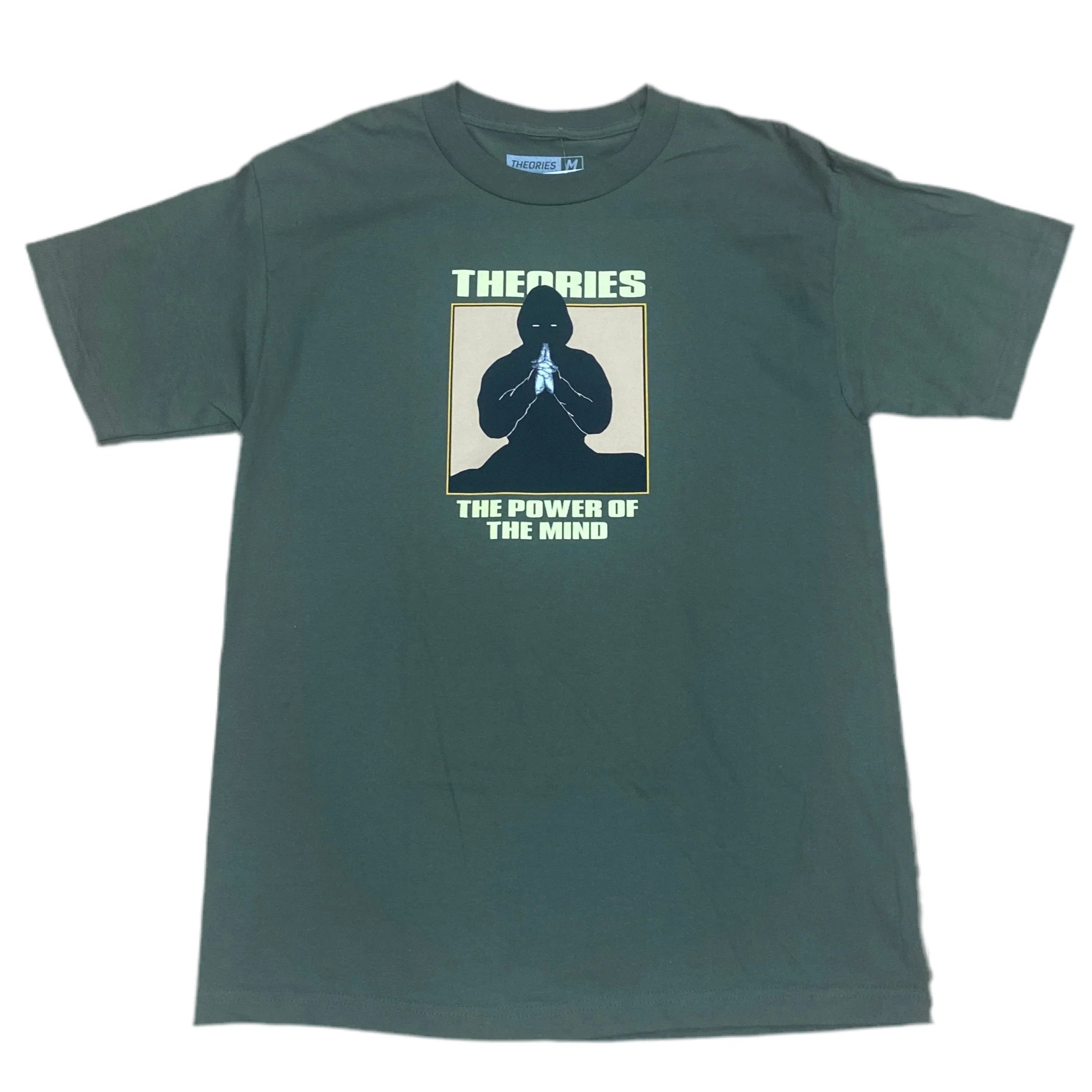 Theories Power of the Mind Tee Olive