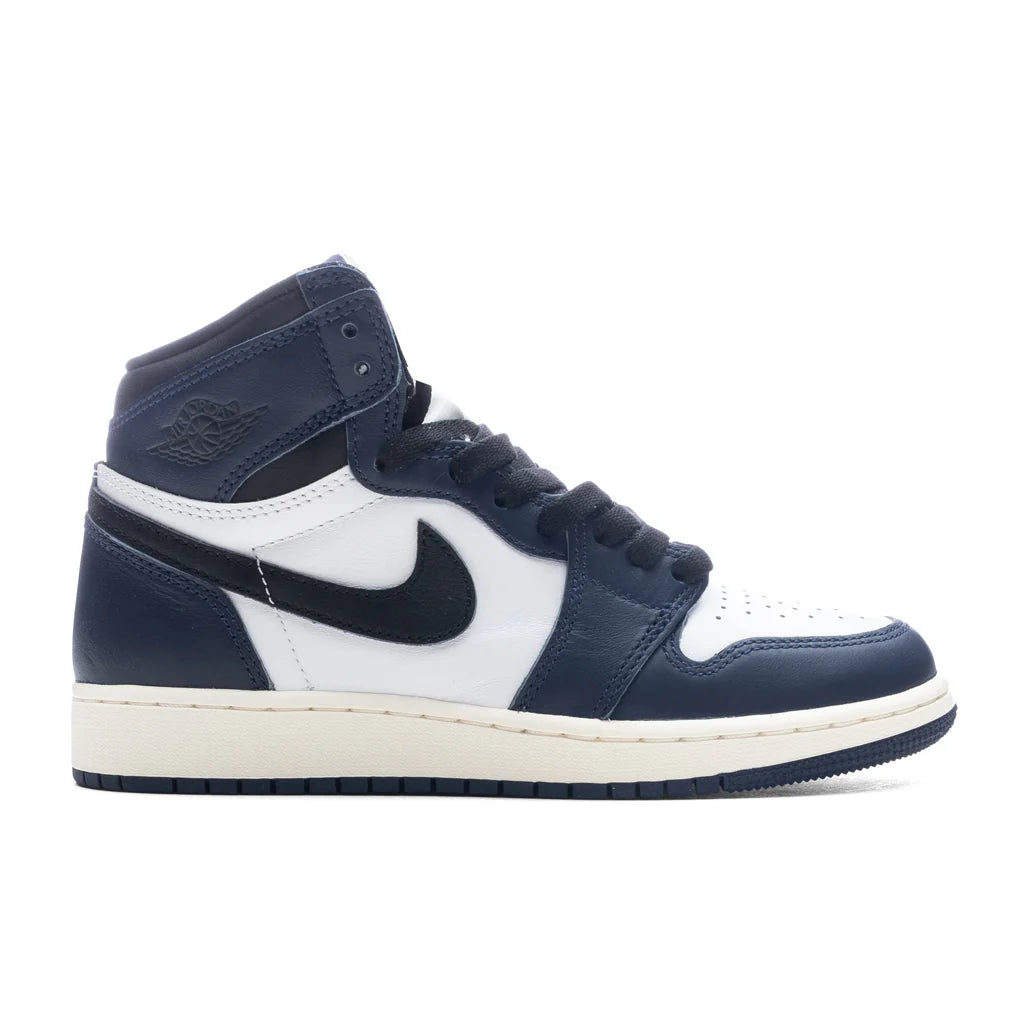 Air Jordan 1 Retro High OG GS Midnight Navy Black White