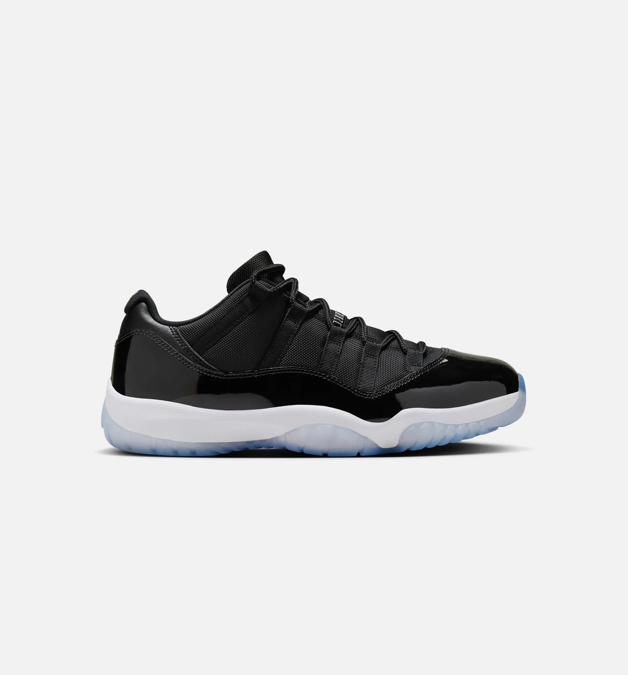 Air Jordan 11 Retro Low Black and Varsity Royal Mens Lifestyle Shoe Black Varsity Royal White