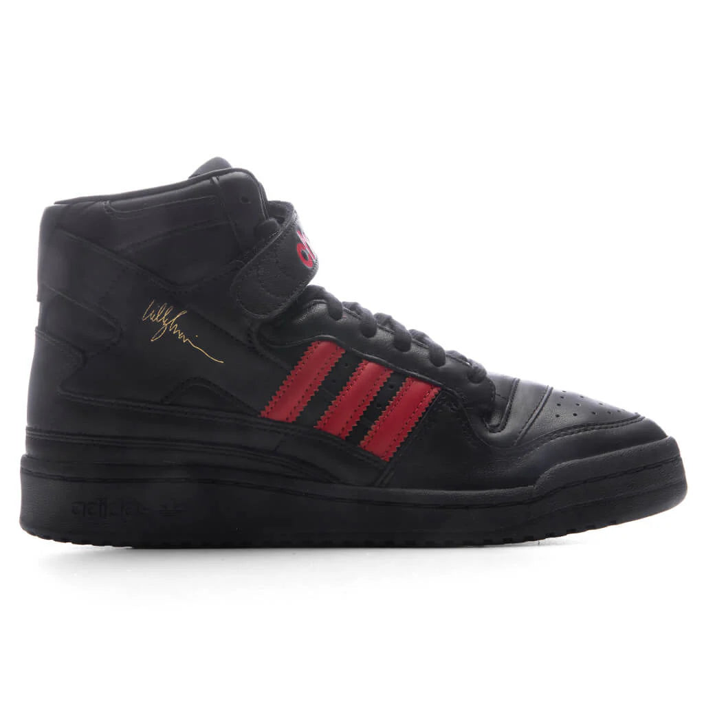 adidas Originals x Willy Chavarria Forum 84 Core Black Core Black Red