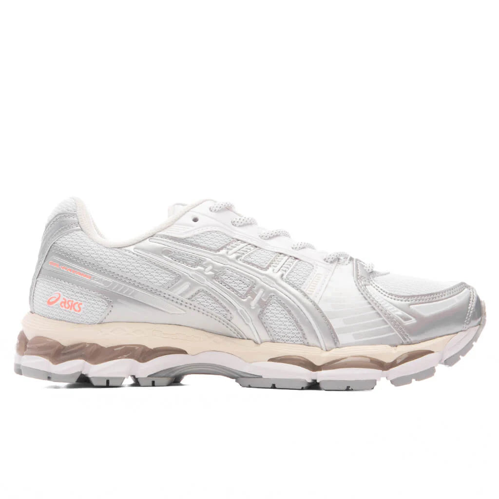 Gel Kayano 121 White Pure Silver