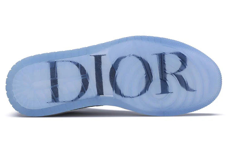Air Jordan 1 Low x Dior White Grey