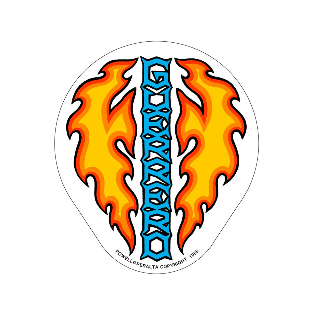 Powell Peralta Bones Brigade Guerrero Series 15 Sticker