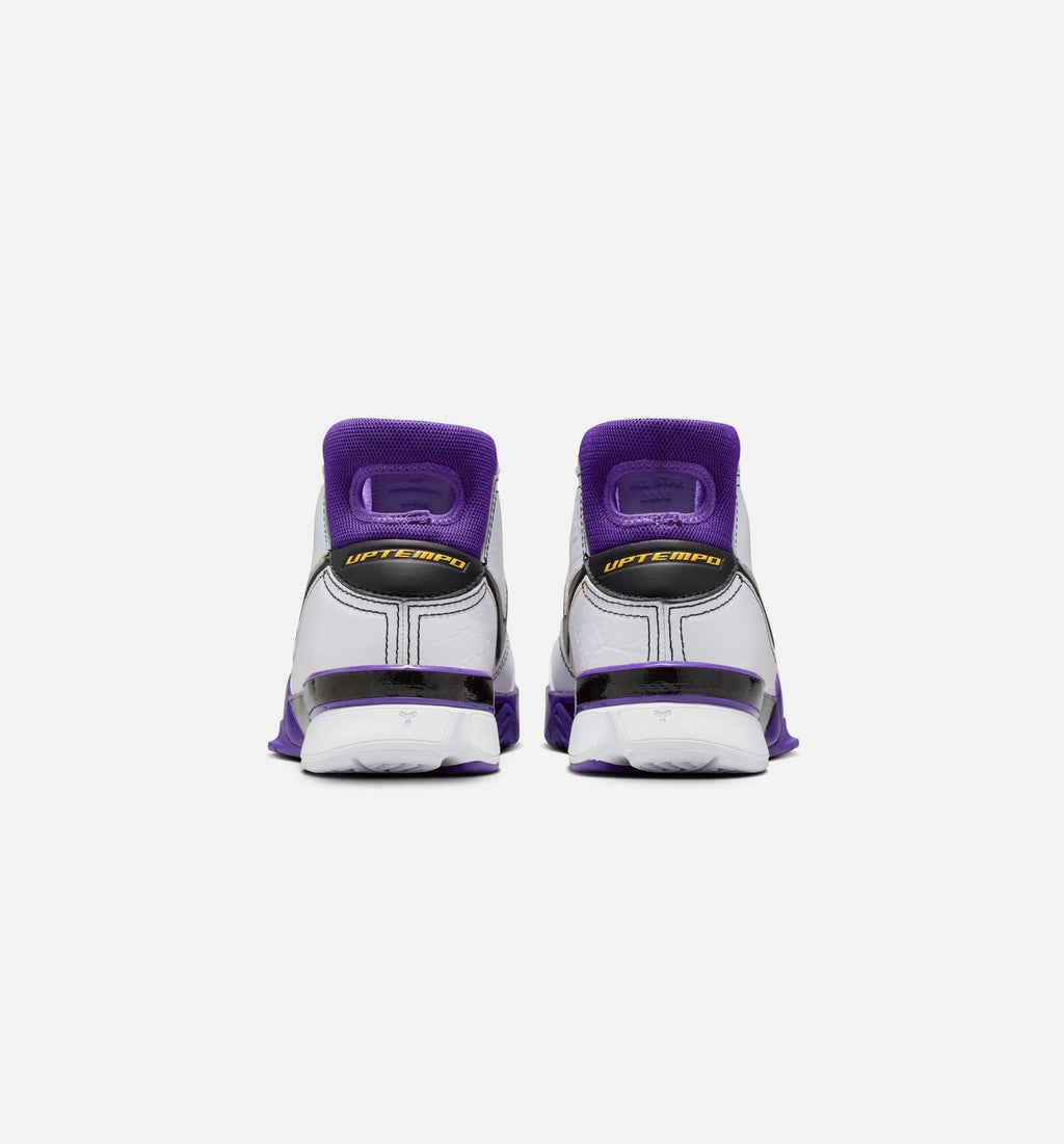 Kobe 1 Protro 81 Points Mens Basketball Shoe White Black Court Purple