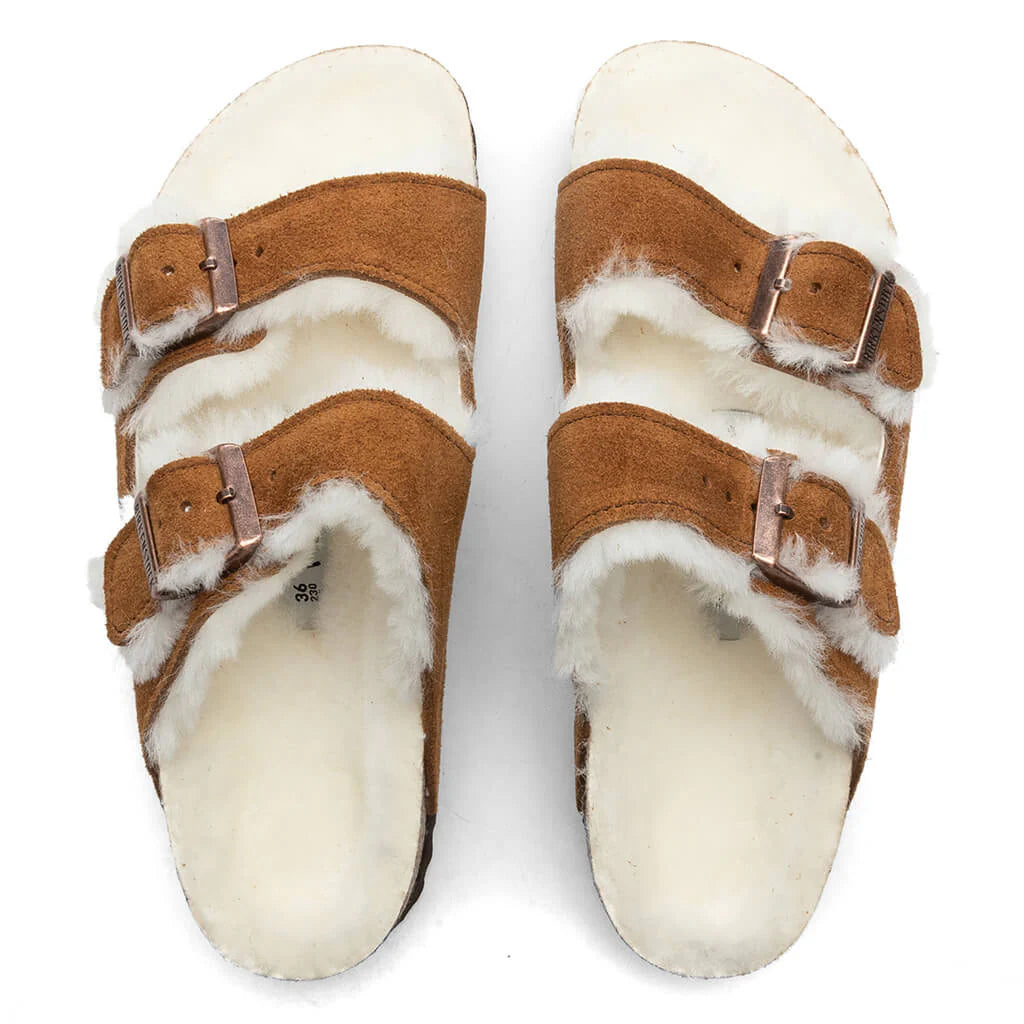 Womens Narrow Arizona Shearling Mink