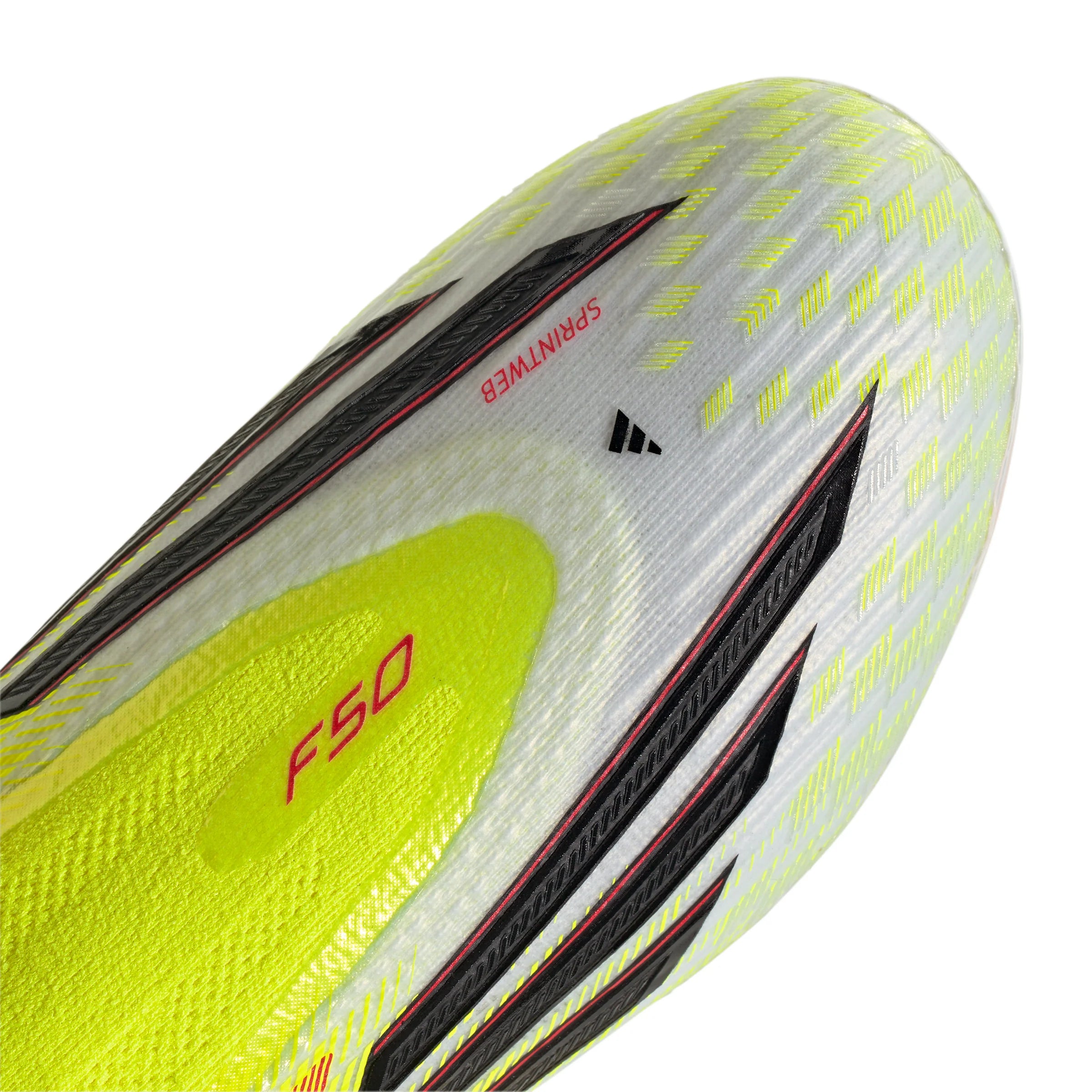 adidas F50 Elite Laceless FG Firm Ground Youth Soccer Cleats Yellow Black Red