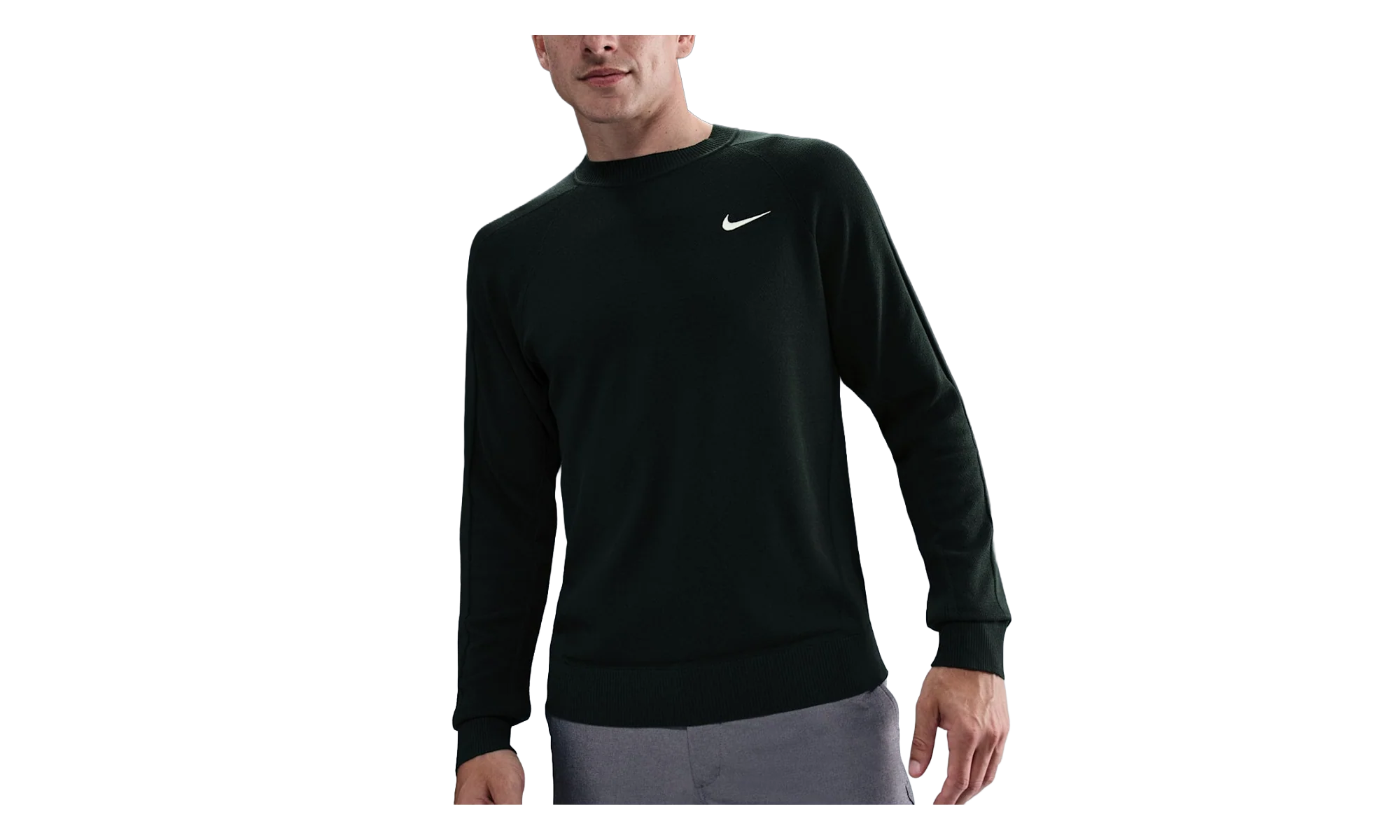 Tour Sweater Knit Crew "Night Forest / Pale Ivory" FQ8832 321