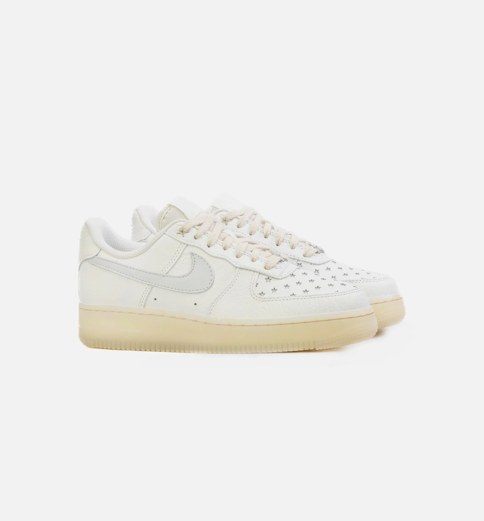 Air Force 1 Low Stars Womens Lifestyle Shoe Summit White Pure Platinum