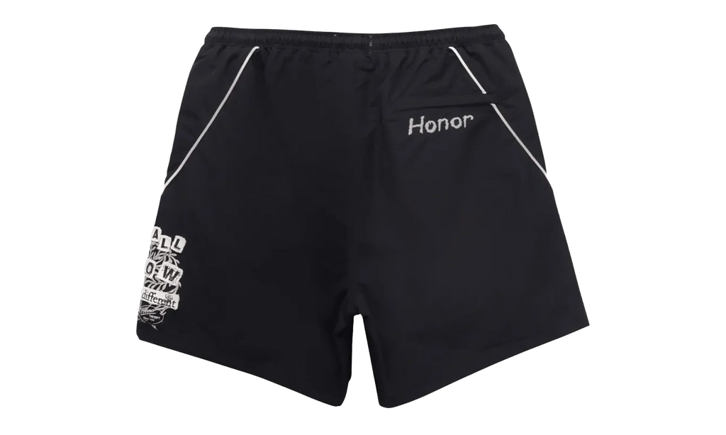 Nylon Growth Track Shorts "Black" HTG260129 BLK