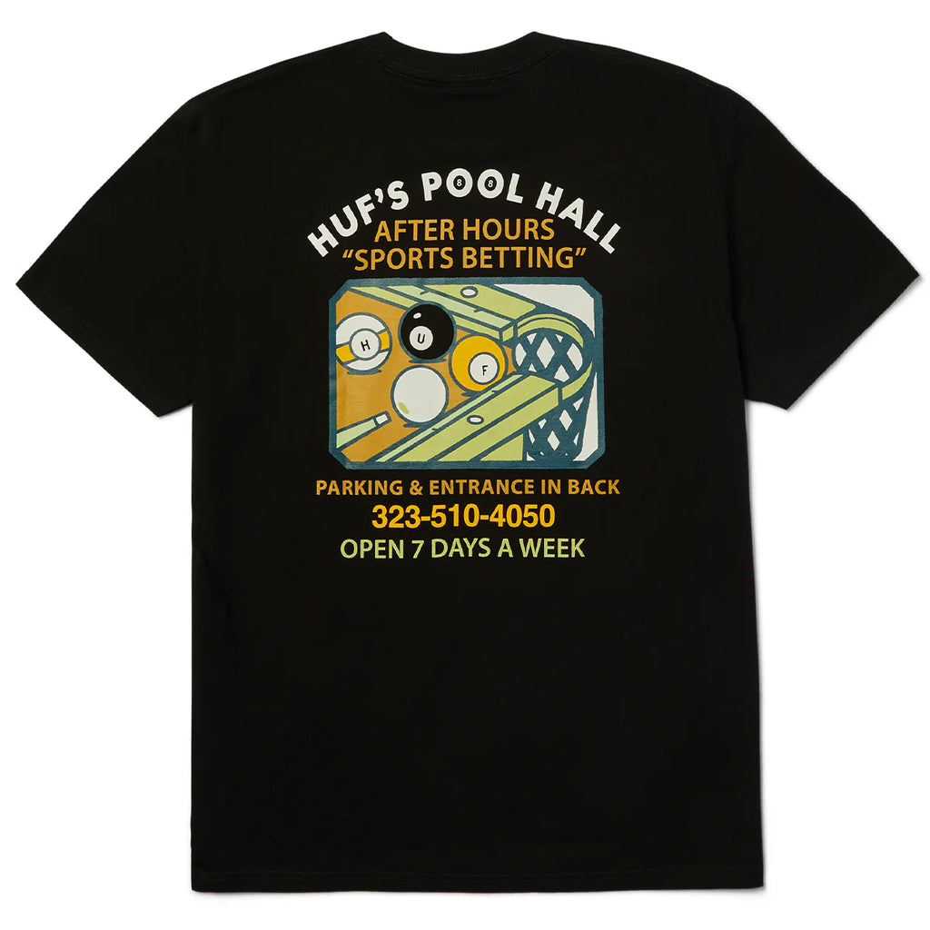 HUF Rack Em Up S S T Shirt Black