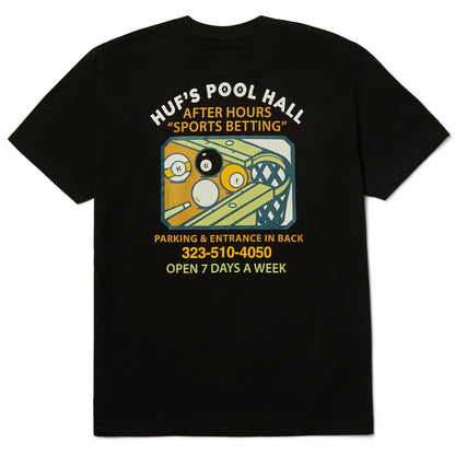 HUF Rack Em Up S S T Shirt Black