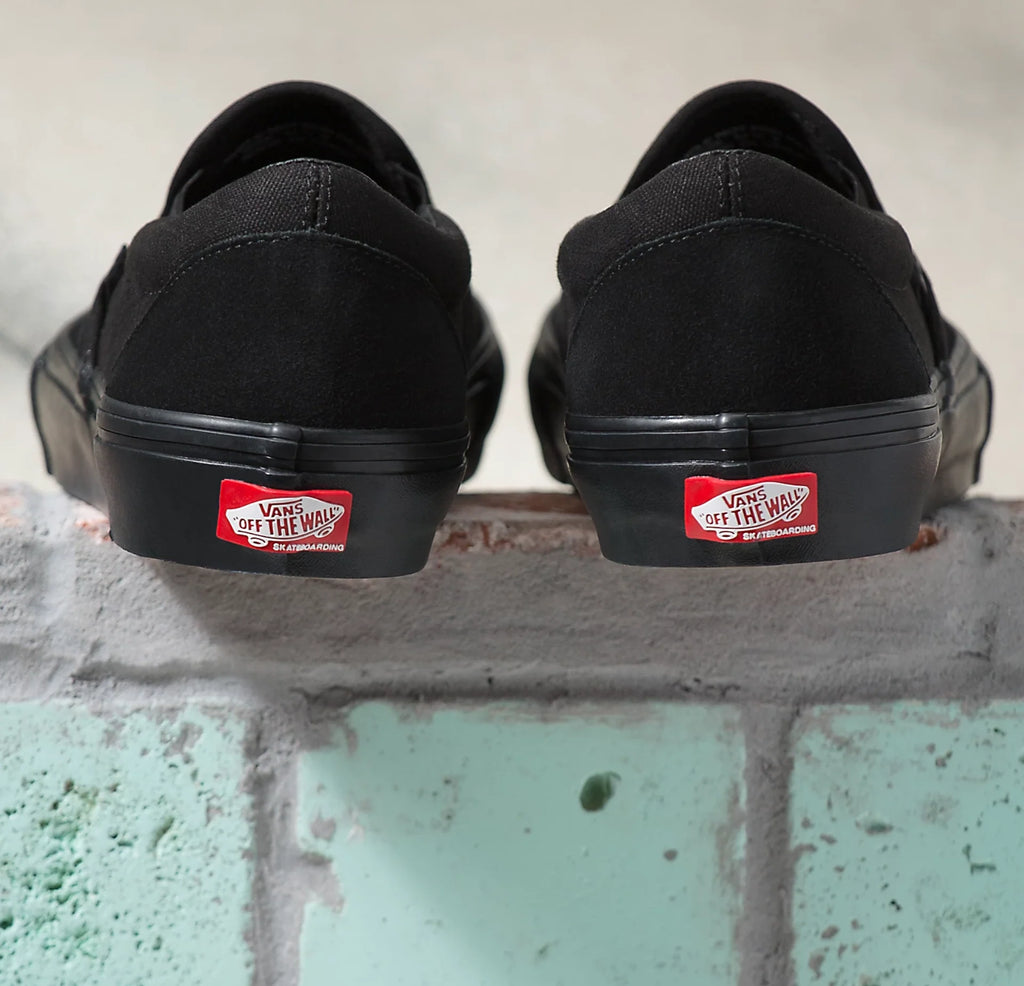 Vans Skate Slip On Black Black