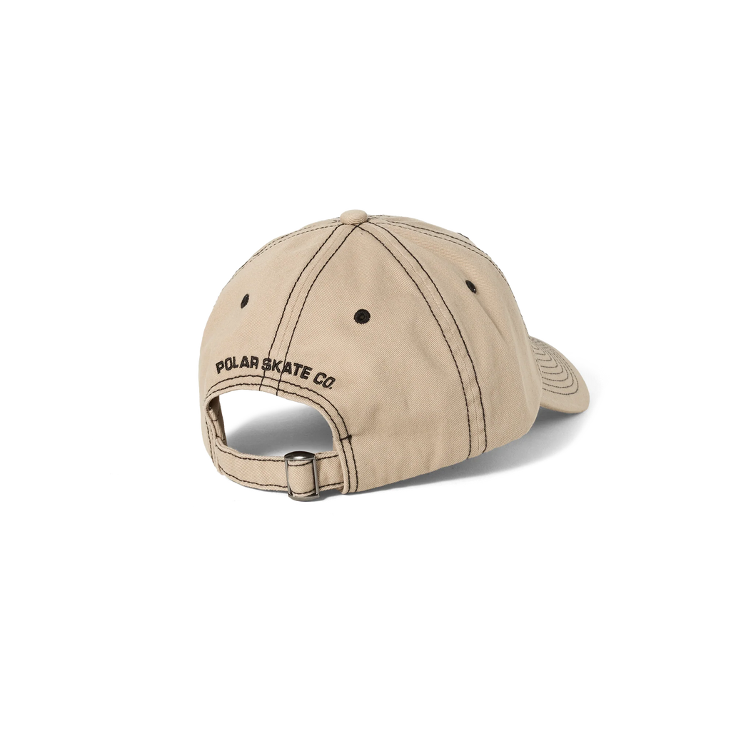 Polar Skate Co Sai Cap Contrast Washed Taupe