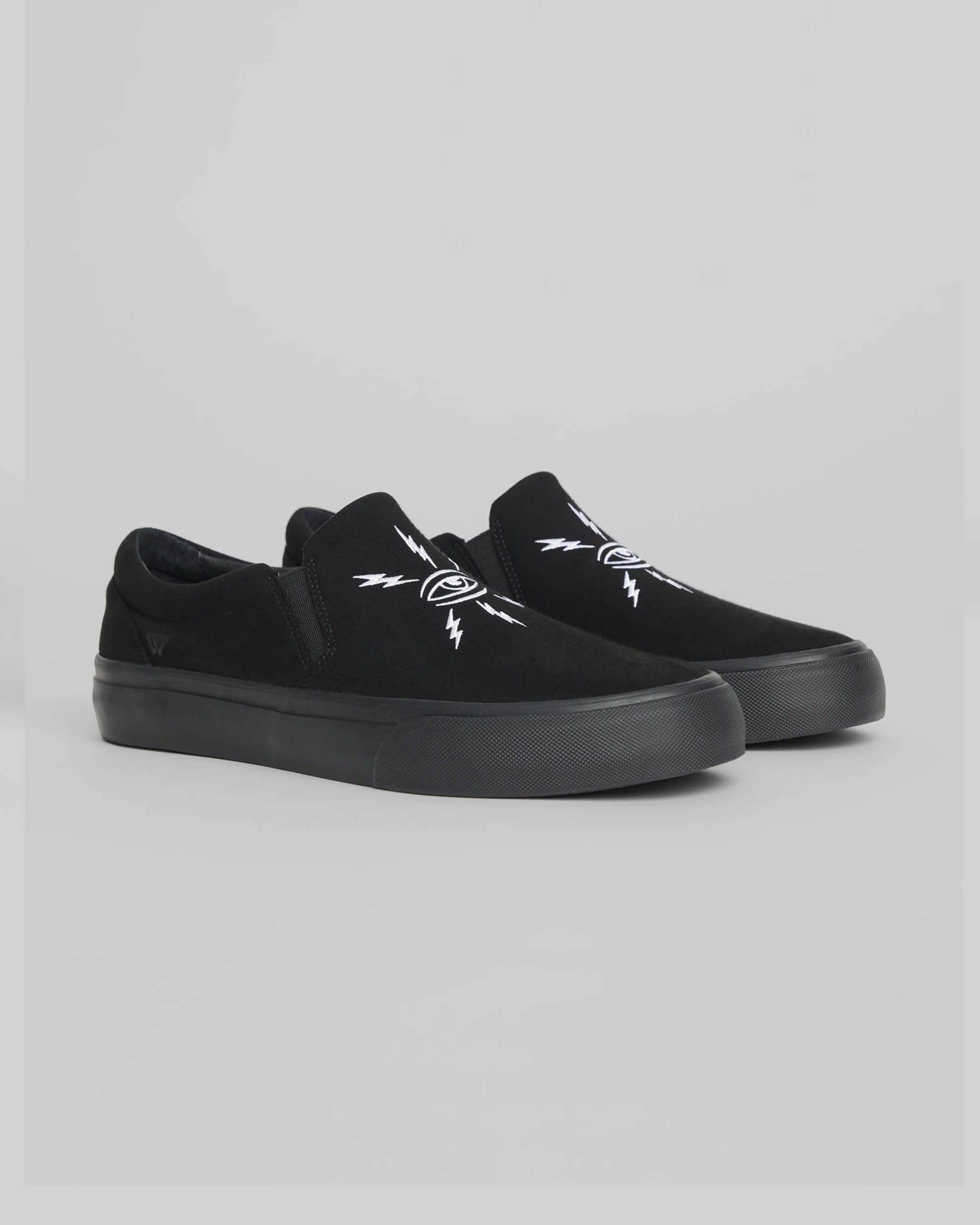 STRANGER SLIP ON BLACK BLACK TEMPLETON