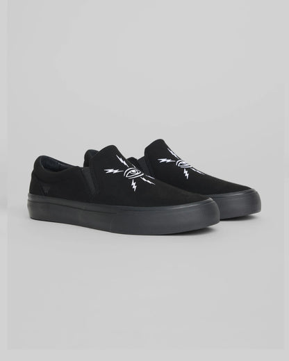 STRANGER SLIP ON BLACK BLACK TEMPLETON