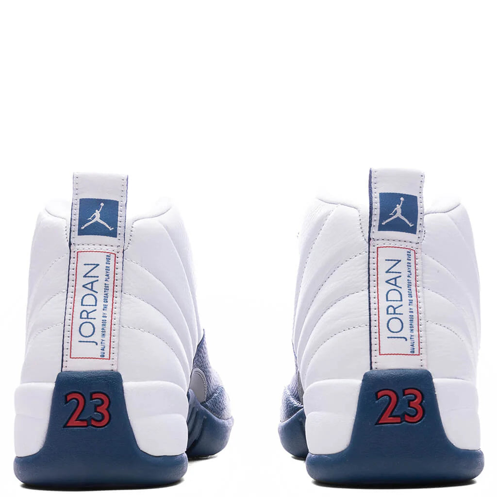 Air Jordan 12 Retro French Blue White French Blue Metallic Silver